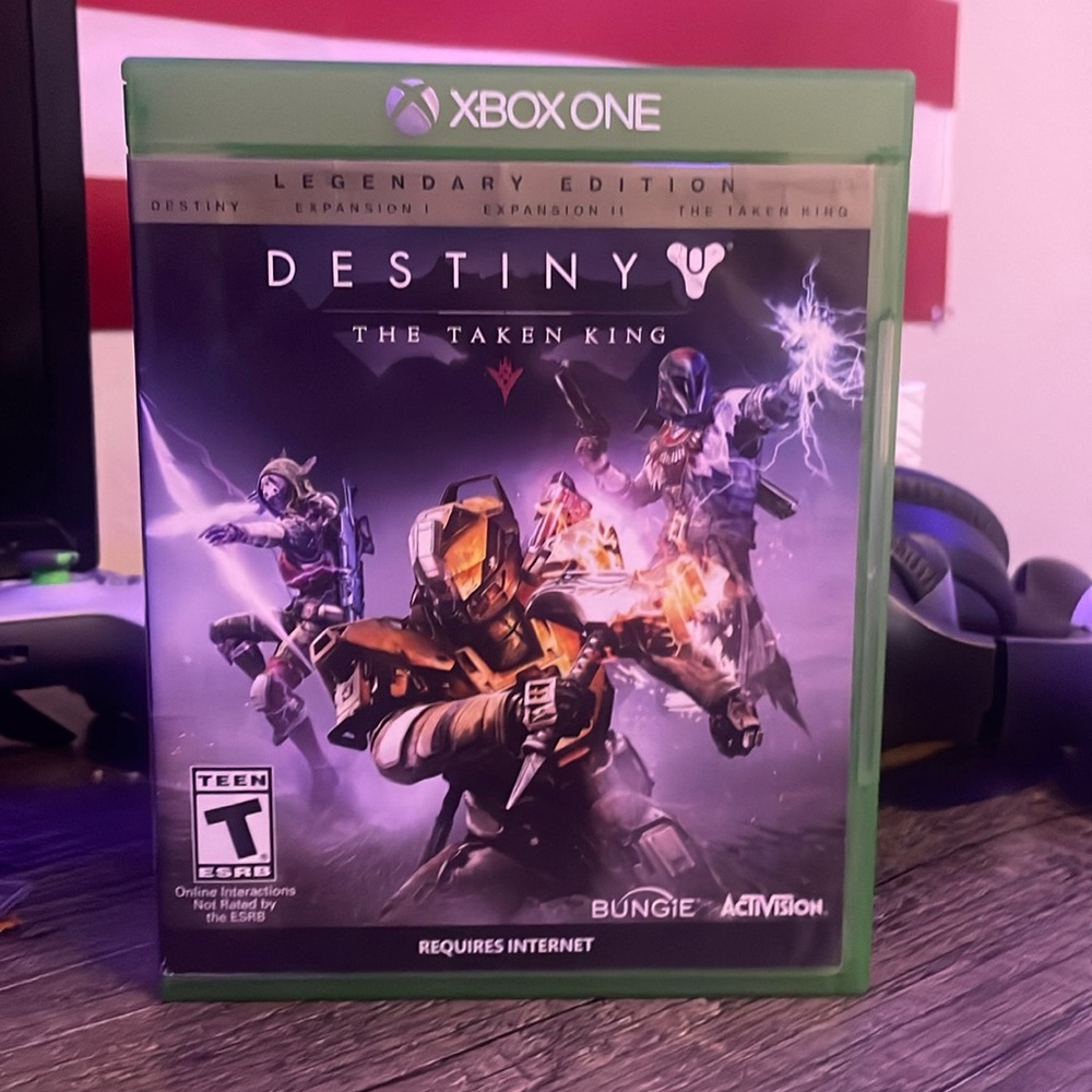 Destiny the taken king legendary edition (comes with every destiny game)